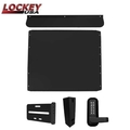 Lockey PS60B Shield Security Kit In Black - Panic Shield, PSSB Strike Bracket, PSGB200 Gate Box, 285P Keyle LK-PS60B